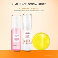GMEELAN Sakura Underarm Brightening Set: 30g Glutathione-Pearl Moisturizing Cream, 50ml Gluta Deodor