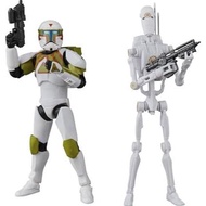 STAR WARS The Black Series Clone Commando (Urban Fighter) & B1 Battle Droid (Training) Battlefront