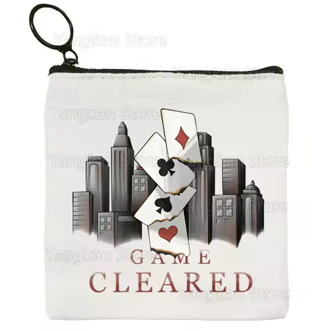 Alice In Borderland Usagi Arisu Kuina Chishiya Canvas Coin Purse Clutch Printing Cloth Coin Purse St