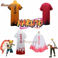 Namikaze Minato Cosplay White Cape Anime Naruto Cosplay Seventh Hokage Cloak Full Set Costume Hallow
