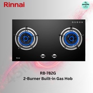 Rinnai RB-782G/RB-982G/RB-983G Built-In Gas Hob 2 Burner