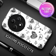 [BSC-74] Softcase Glass Acrylic Glass XIAOMI poco C75 - Case XIAOMI poco C75 - Case Handphone XIAOMI