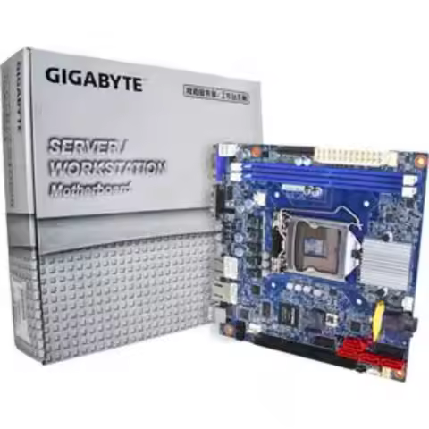 Gigabyte MX11-PC0,1151, E3 V5 V6, MINI ITX single server main board