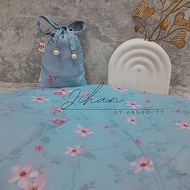 Mukena terusan parasut korea jumbo 2in1 motif cantik Mukena Mini