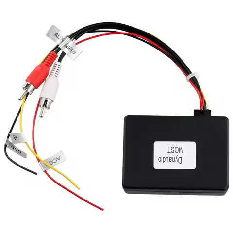 New!Car Stereo MOST Fiber Optical Radio Decoder Amplifier Adapter Box For VW Dynaudio Skoda Kodiaq