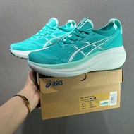 Asics Gel-Nimbus 27 Men Women Running Shoes Gel-Nimbus 26 Lightweight Cushioning Sneakers 1012B753-4