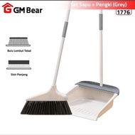 Gm Bear Broom Dustpan Broom Set 1776 - Broom Set Dustpan Combination Broom Dustpan Cleaning Tool Flo