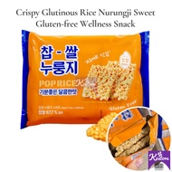 🇰🇷[MEGOZIGO] Korean Crispy Rice Pop Nurungji Snack / Gluten-Free Rice Snack Sweet / Low Sugar Snack