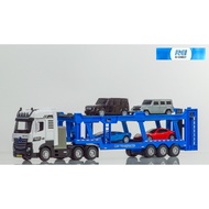 Mercedes Benz Actros Car Transporter Carrier Vehicle Model JIAYE 1:64