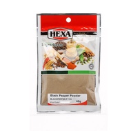 HEXA HALAL Black Pepper Powder 40gm Serbuk Lada Hitam