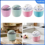 [RazecaMY] Ice Cream Maker 500ml Capacity Easy to Use Compact for Gelato, Frozen Yogurt, Sorbet Summ