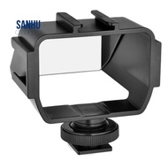 Camera Selfie Vlog Flip Up Mirror Screen 3 Cold Shoe for Sony A6000/A6300/A6500/A72/A73 Nikon Z6/Z7 Mirroless Cameras