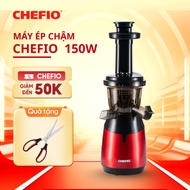CHEFIO 150W slow juicer, compact multi-function juicer, mini family juicer slow juicer machine