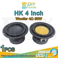 DIYSOUND HK 4 Inch Woofer Speaker  88dB Sensitivity Compact Bass Driver 4 inch Subwoofer Speaker
