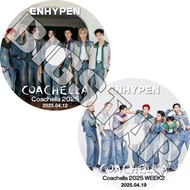 K-POP DVD ENHYPEN COACHELLA コンサート 2枚SET 2025.04.12-04.19 日本語字幕なし KPOP DVD