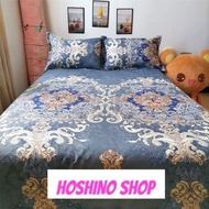 CADAR DENGAN SELIMUT SET BEDSHEET WITH COMFORTER FITTED BEDSHEET SET 3 IN 1 TO  5 IN 1床单棉被套装