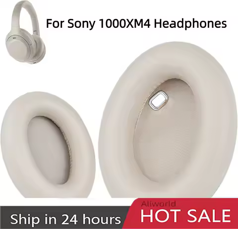 Sony Headphone Earpads 1000xm4 Replacement Ear Pads Cushions for Sony WH-1000XM4 Headset Gamer Memor