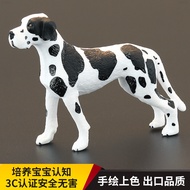 Solid Children Simulation Animal Toy Animal Model Dalmatian Dalmatian Dog Dog Cognitive Gift Ornamen