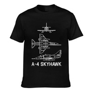 Fashion Printed A-4 Skyhawk Us Military Light Attack Jet Airplane Veteran Casual Tshirt For Men