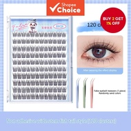 New Gecomo 120 Pcs High Volume Sunflower Trilogy Reusable False Eyelashes