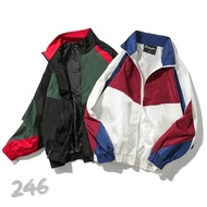 varsity jacket japan vintage  Sportswear windbreaker jaket  tracktop