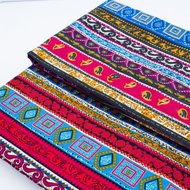 [First Use Repayment] Ethnic Style Fabric Cotton Linen Yunnic Style Fabric Famous Ethnic Style Table