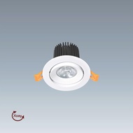 Anfaco AFC 747T 9W LED ceiling light with white border - Genuine product,