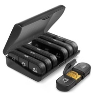 ส่งจากไทย กล่องตลับยาพลาสติก ขนาดเล็ก แบบพกพา จุของได้เยอะ 7 วัน กล่องแบ่งยา กล่องเก็บยา พกพา ตลับยา