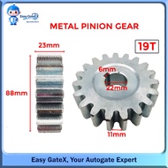 19T Autogate Metal Gear Wheel – Sliding Gate Motor Replacement Gear – 19 Teeth Steel Gear for Auto G