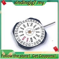 【】Watch Movement for Japanese VX43E Movement VX43 Three-Pin Double Calendar Window Quartz Movement w