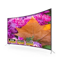 TV Set55Inch65Inch70Curved Surface Explosion-Proof Smart Network LCD TV