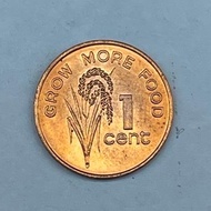 FIJI 1 CENT COIN 1982 > QUEEN ELIZABETH II