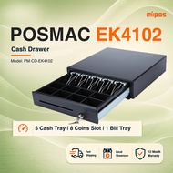 Cash Drawer POSMAC EK4102 Heavy Duty / 5 Bills 8 Coins Cashier Drawer / POS Cash Register/Cash Drawe