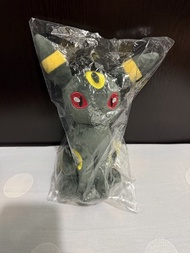 Pokémon 寶可夢 月伊貝 月亮伊布 大尾 趴姿 毛公仔 娃娃