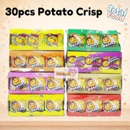 30pcs Win2 Potato Crisp Biskut [Vegetable/BBQ/Tomato/Curry/Sour Cream/Himalayan Salt]