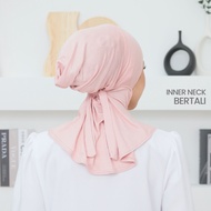 ALAYNA Inner Neck Bertali | Scarf Anak Tudung Bride Nikah Pengantin Ninja Stretchable Tutup Leher Mu