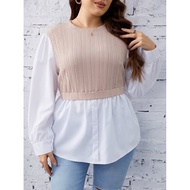 Plus Size Top Long Sleeve 0XL