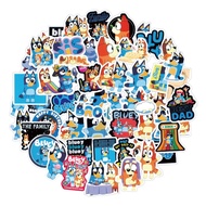 100pc/Lot  Not Repeating Bluey Waterproof Stickers Party Decoration Kids Favor