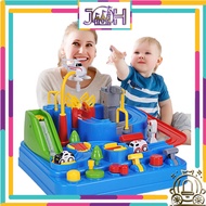 Adventure Car Track Race Rail Track Toy City Rescue Educational Playsets Kids Boy Mainan Kereta Peng