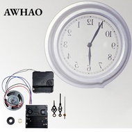 [AWHAO] Mechanical Clock Movement Replacement with Mute Sweep and Hourly Chime DIY Kit for Wall Cloc