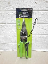 Gunting Seng 10 Tekiro Tang Potong Baja Ringan Aviation Snips