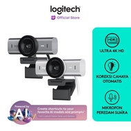Logitech Mx Brio Webcam Streaming Uhd 4K, 1080P 60Fps, Noise-Cancelling