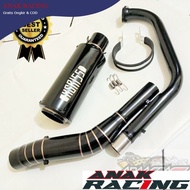 XSR 155 XSR155 BLACK DOFF exhaust