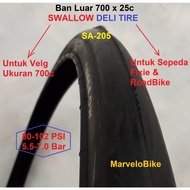 Swallow SA-205 700 x 25c Fixie RoadBike Outer Tire