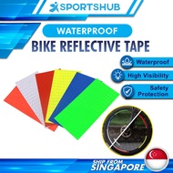 Adhesive Reflective Tape Cycling Safety Warning Sticker Bike Reflector Tape Strip for Car Bicycle Motorcycle Scooter