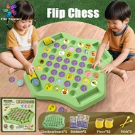 2-4 Player Flipping Board Games Double Player Battle Children Memory Training Kid Puzzle Toy Gift