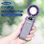 【 100 Speed 】Handheld Fan Foldable Air Cooling Rechargeable Fan 3600Mah Portable Mini Handheld Fan 1