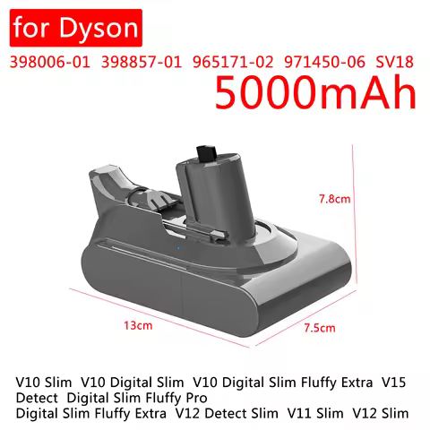 for Dyson V11 battery for Dyson 398006-01 398857-01 965171-02 971450-06 SV18 V10 Slim Digital Fluffy