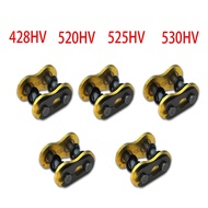 Motorcycle 428 520 525 530 Chain Buckle Ring Link Heavy Chain Connecting Connector Master Joint Link
