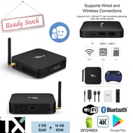 READY STOCK TX6 2G Ram 16G Rom WiFi 4K (Pre-installed Famous live channels + Latest Apps) Malaysia IPTV Android 9.0